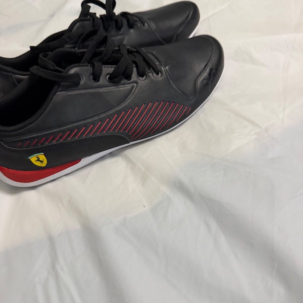 Puma Mens Scuderia Ferrari Drift Cat 7 Racing Sneakers 11 Black Red Motorsport